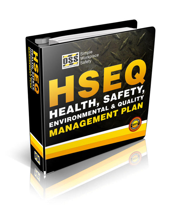 Health, Safety, Environmental and Quality (HSEQ) Management Plan