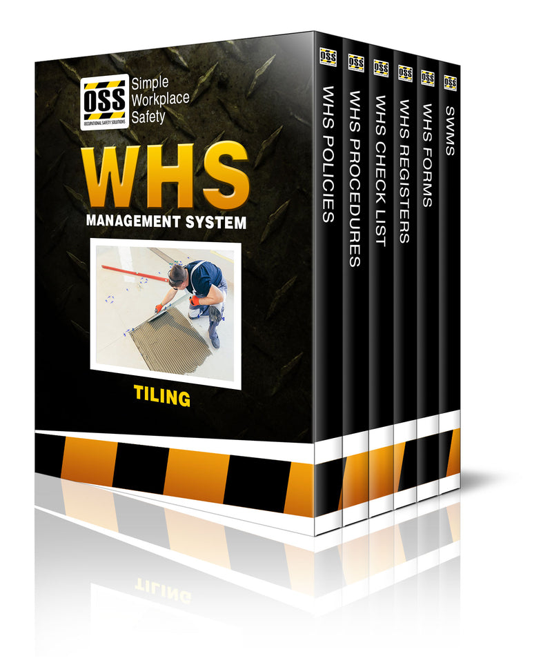 Tiling WHS Management System and SWMS Pack – ISO 45001 Compliant Templates