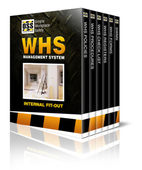 Internal Fit-Out WHS Management System and SWMS Pack – ISO 45001 Compliant Templates