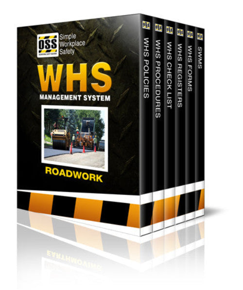 Roadwork WHS Management System and SWMS Pack – ISO 45001 Compliant Templates