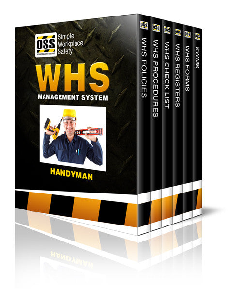 Handyman WHS Management System and SWMS Pack – ISO 45001 Compliant Templates