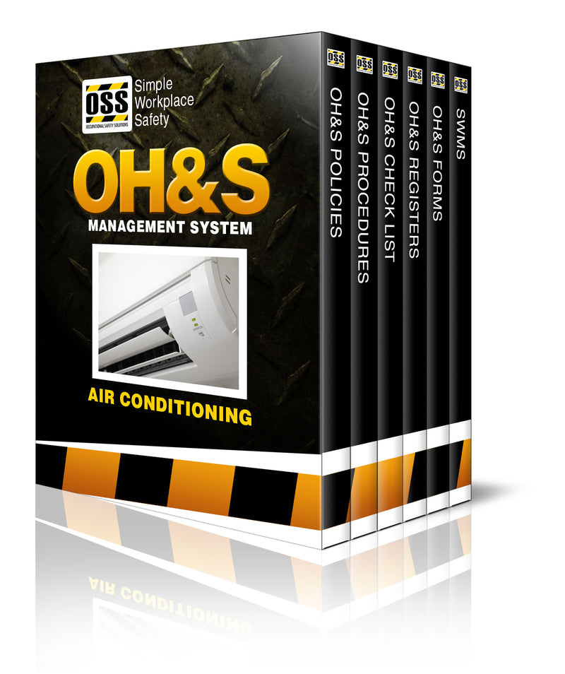 Air Conditioning OHS Management System and SWMS Pack – ISO 45001 Compliant Templates