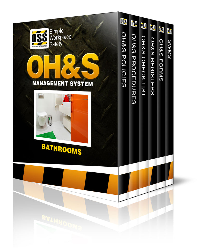 Bathrooms OHS Management System and SWMS Pack – ISO 45001 Compliant Templates