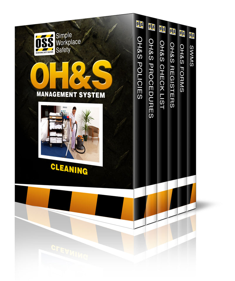 Cleaning OHS Management System and SWMS Pack – ISO 45001 Compliant Templates
