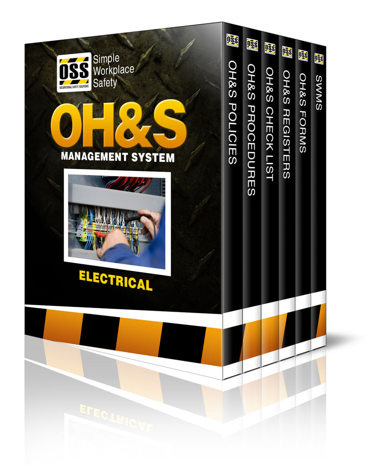Electrical OHS Management System and SWMS Pack – ISO 45001 Compliant Templates