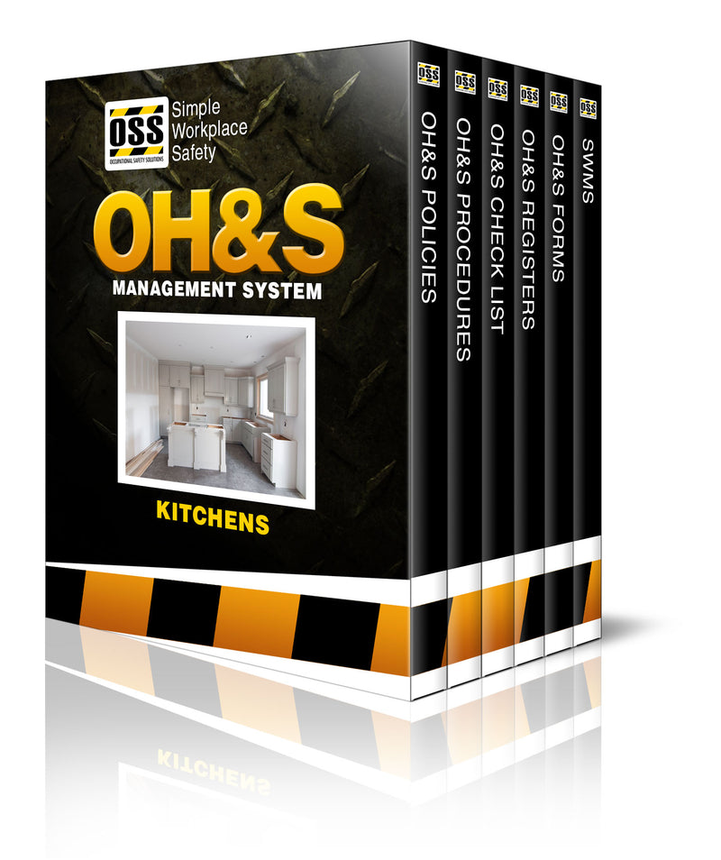 Kitchens OHS Management System and SWMS Pack – ISO 45001 Compliant Templates