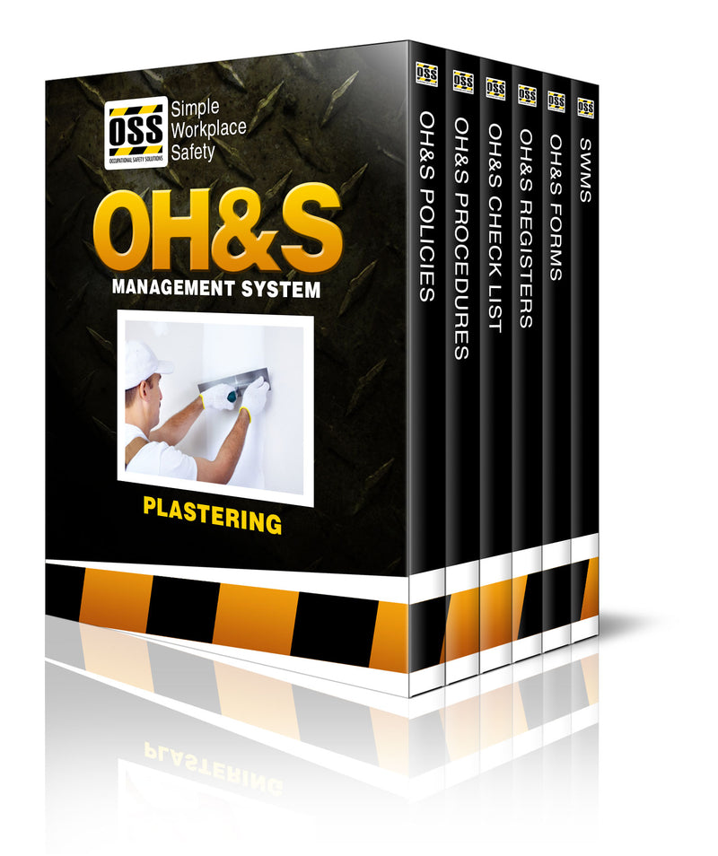 Plastering OHS Management System and SWMS Pack – ISO 45001 Compliant Templates