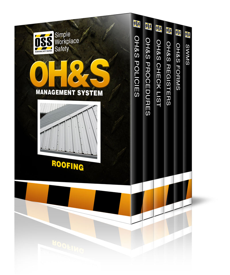 Roofing OHS Management System and SWMS Pack – ISO 45001 Compliant Templates