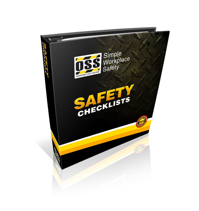 Site Safety Forms Checklist