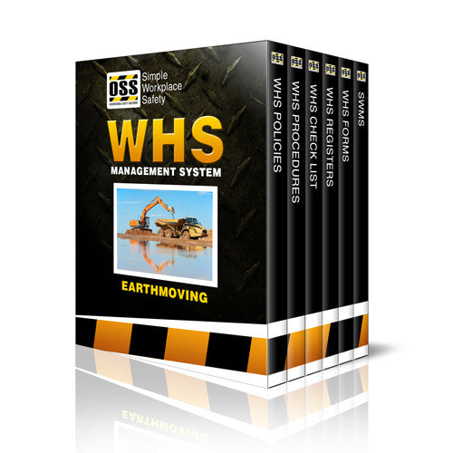 Earthmoving WHS Management System and SWMS Pack – ISO 45001 Compliant Templates