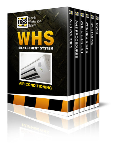 Air Conditioning WHS Management System and SWMS Pack – ISO 45001 Compliant Templates